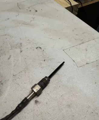 Exhaust gas temperature sensor