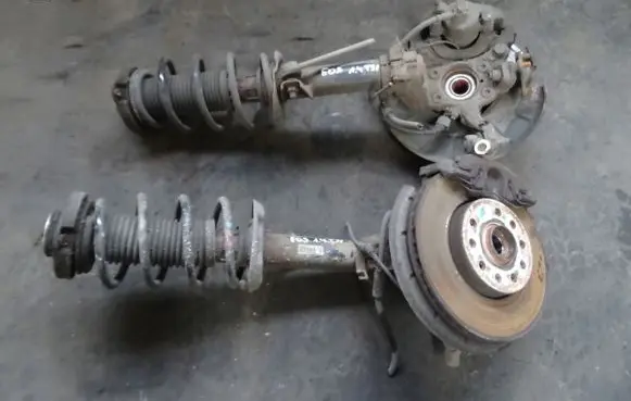 Volkswagen Eos Front shock absorber with coil spring