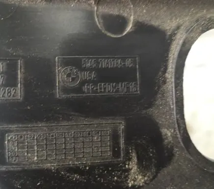 BMW X5 E70 Dashboard lower bottom trim panel 5145716178605