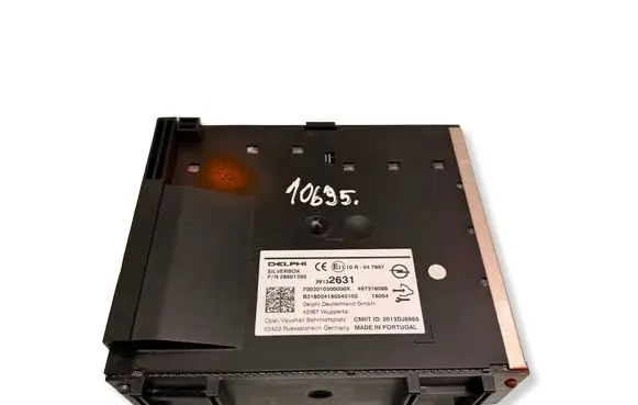 Opel Astra K GPS navigation control unit/module 39132631