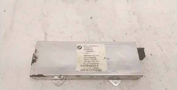 BMW 7 E65 E66 Antenna control unit 6942398 10878810 A2C53063982