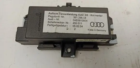 Audi A8 S8 D3 4E Door control unit/module 04E0919064