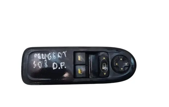 Peugeot 308 Electric window control switch 96565186XT 53269800