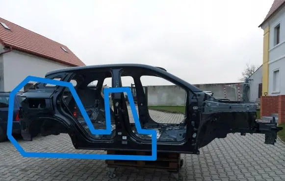 Renault Megane E-Tech Side car body part 