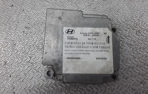 Hyundai Elantra Airbag control unit/module 959102D550 09386059
