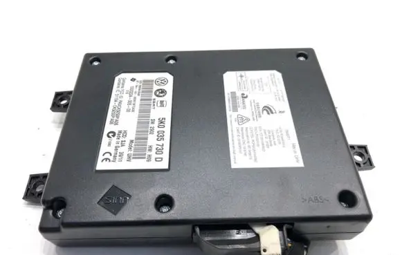Volkswagen PASSAT CC Bluetooth control unit module 5K0035730D