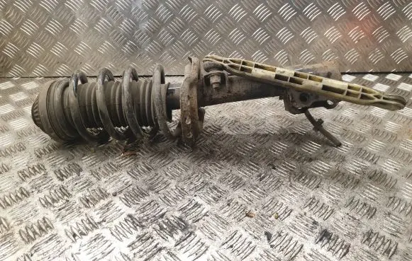Opel Zafira B Front shock absorber with coil spring