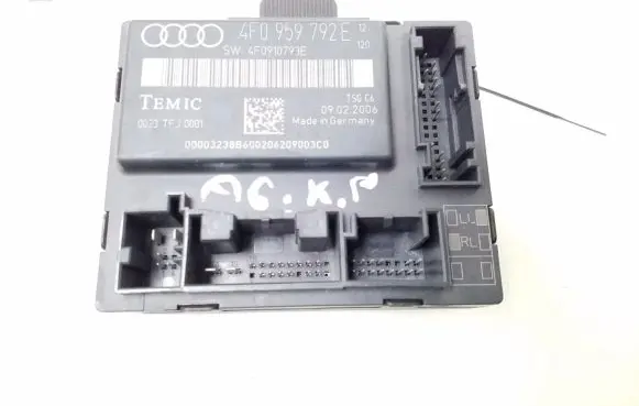 Audi A6 S6 C6 4F Door control unit/module 4F0959792E