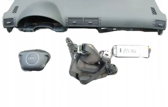Audi A4 S4 B6 8E 8H Airbag set with panel 