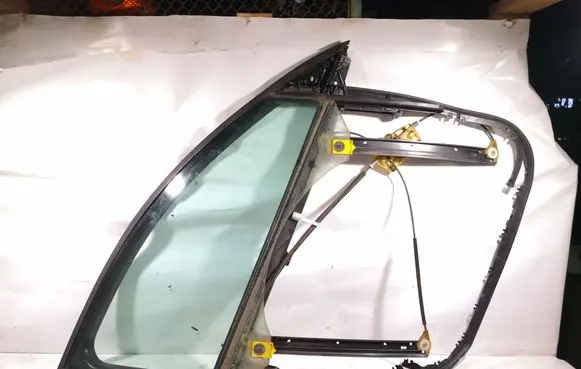 Audi A6 S6 C6 4F Front window lifting mechanism without motor 4F0837630