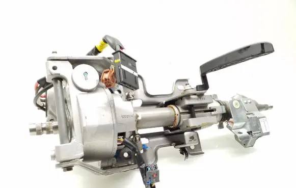 Steering wheel axle set
