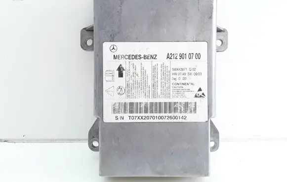 Mercedes-Benz E W212 Airbag control unit/module A2129010700