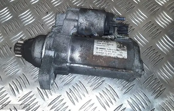 Audi A1 Starter motor 02m911024q 0001179512