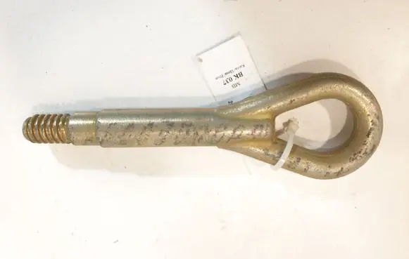 Towing hook eye