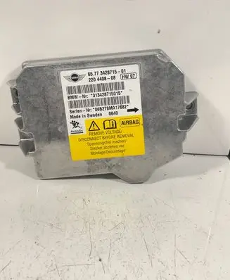 Mini One - Cooper Coupe R56 Airbag control unit/module 342871501 3428715 313428715015