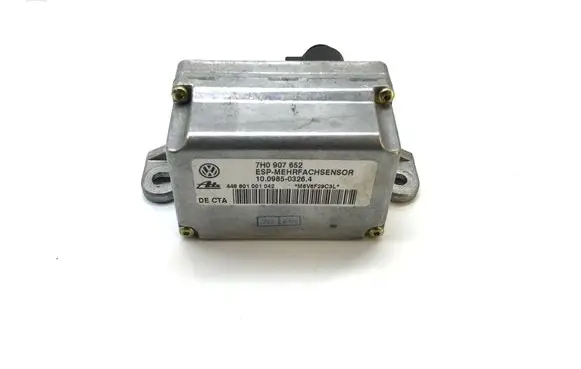 Volkswagen Touareg I ESP acceleration yaw rate sensor 7h0907652 K3016