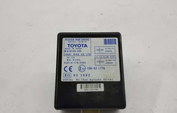 Toyota Corolla Verso AR10 Door control unit/module 897410F010 61B168