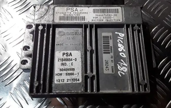 Citroen Xsara Picasso Engine control unit/module 9645027280 964467498000