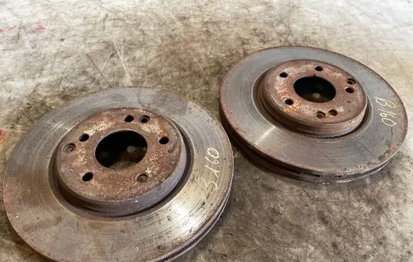 Front brake disc