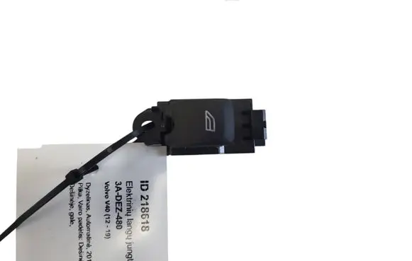 Volvo V40 Electric window control switch 31394840