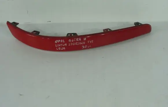 Opel Astra H Number Plate Surrounds Holder Frame 13122009