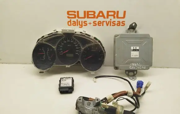 Subaru Forester SG Engine ECU kit and lock set 