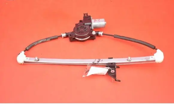 Mazda 3 II Rear door window regulator with motor BHN95858X