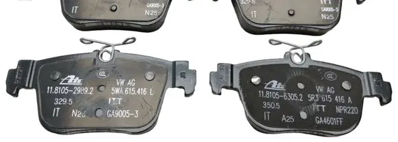Audi A3 8Y Brake pads (front) 5WA698451G