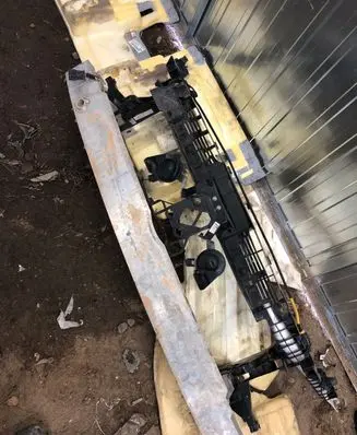 Mercedes-Benz CLA C117 X117 W117 Front bumper cross member A24662018