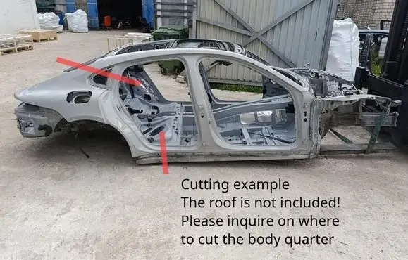 Porsche Panamera (971) Rear quarter panel