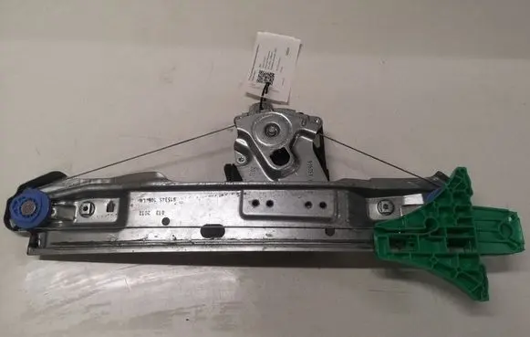 Opel Astra J Rear door window regulator with motor 915345105 13350761 911717106