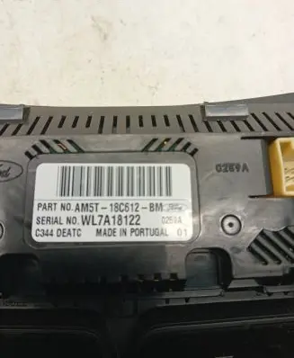 Ford C-MAX II Climate control unit AM5T18C612BM WL7A18122