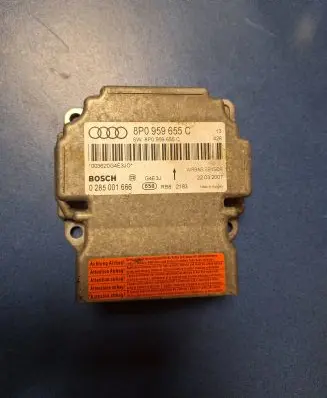 Audi A3 S3 A3 Sportback 8P Airbag control unit/module 8P0959655C 0285001666
