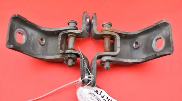 Front door hinge set