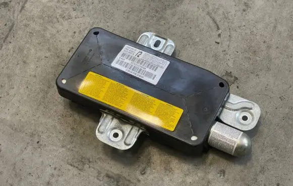Front door airbag