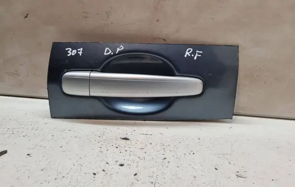 Peugeot 307 Front door exterior handle 9657619280