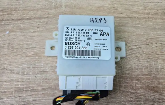 Mercedes-Benz E C207 W207 Parking PDC control unit/module A2129003704 0263004366 A2129023202