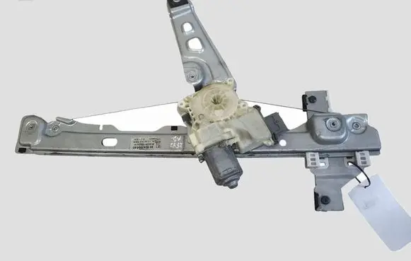 Peugeot 3008 I Front door window regulator with motor 9682808880