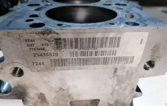 BMW X5 E70 Engine block 306D3 M57