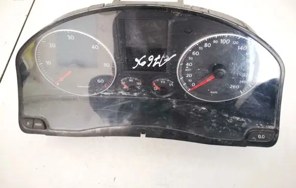 Volkswagen Golf V Speedometer (instrument cluster) vp7v1f10849bc vp7v1f-10849-bc
