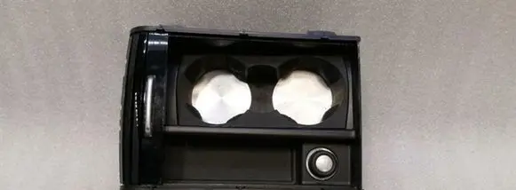 Cup holder front