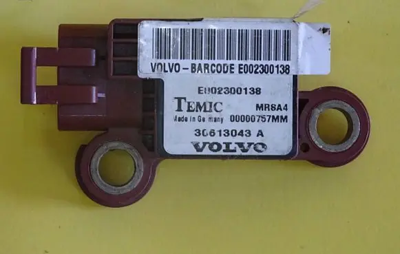 Volvo S40, V40 Airbag deployment crash/impact sensor 30613043A