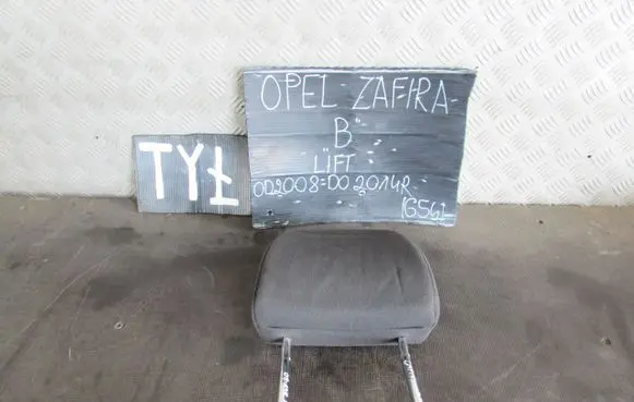Opel Zafira B Rear seat headrest 