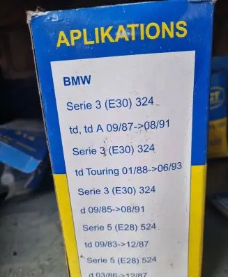 BMW 3 E30 Fuel filter SH403 CH4802 H10591