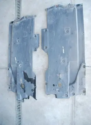 Mazda 6 All-terrain vehicle rear guard (for jeeps) GHP956371GHP956343