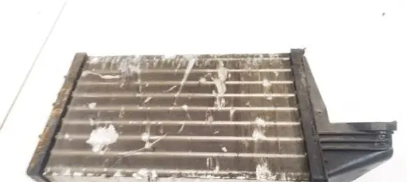 Heater blower radiator