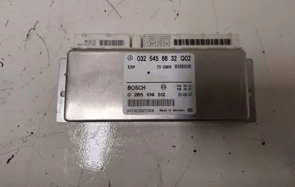 Mercedes-Benz E W211 ESP (stability system) control unit 0265109512 0325456632