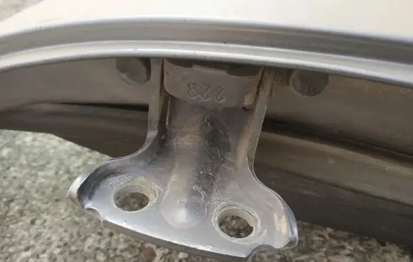 Volvo S40, V40 Rear door lower hinge