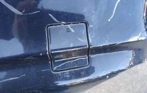 Mercedes-Benz CLS C219 Rear bumper row hook cap/cover 