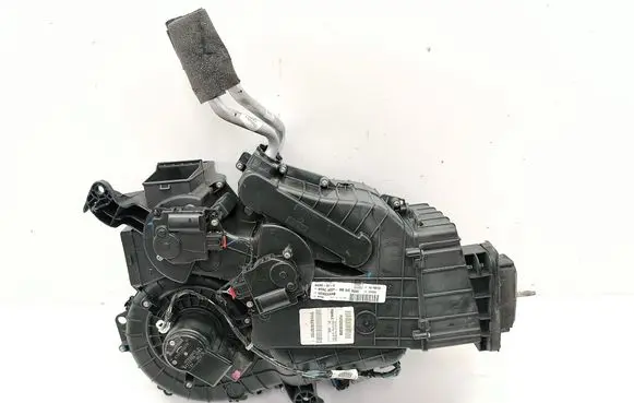 Interior heater climate box assembly